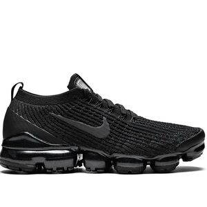 Nike Air Vapormax Flyknit Black/anthracite/white FK-3 Black Knit Sneakers